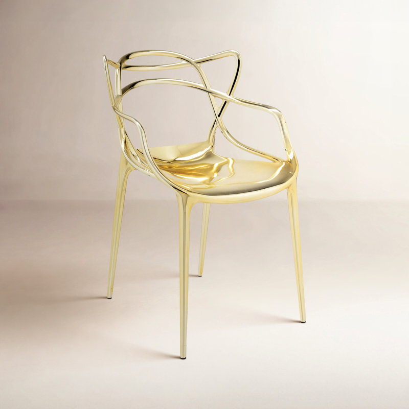 Masters Arm Chair, Gold