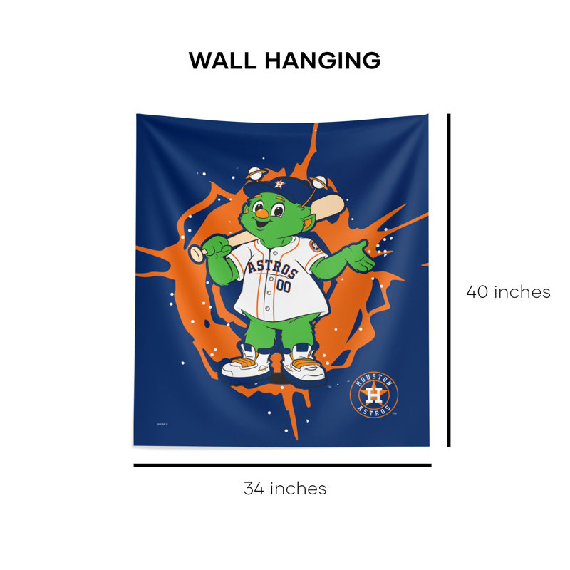 Polyester Wall Decor on Wall Hanging, 34" H x 60" W x 0.50" D