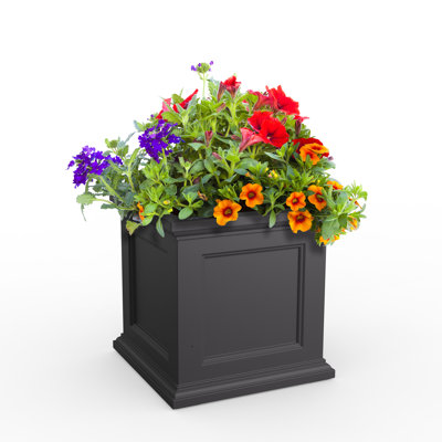 Square Outdoor Resin Planter Box