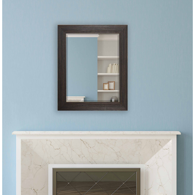 Miroir d'appoint Narely, Expresso, 41,75 po x 35,75 po