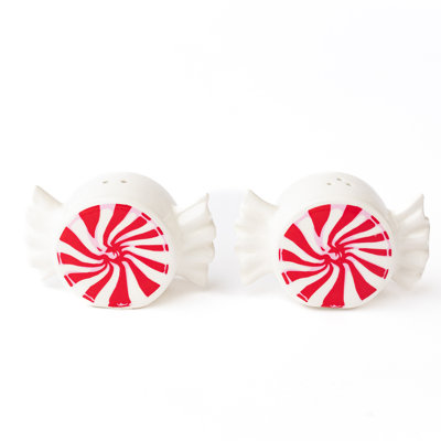 Peppermint Boxed Salt & Pepper Set
