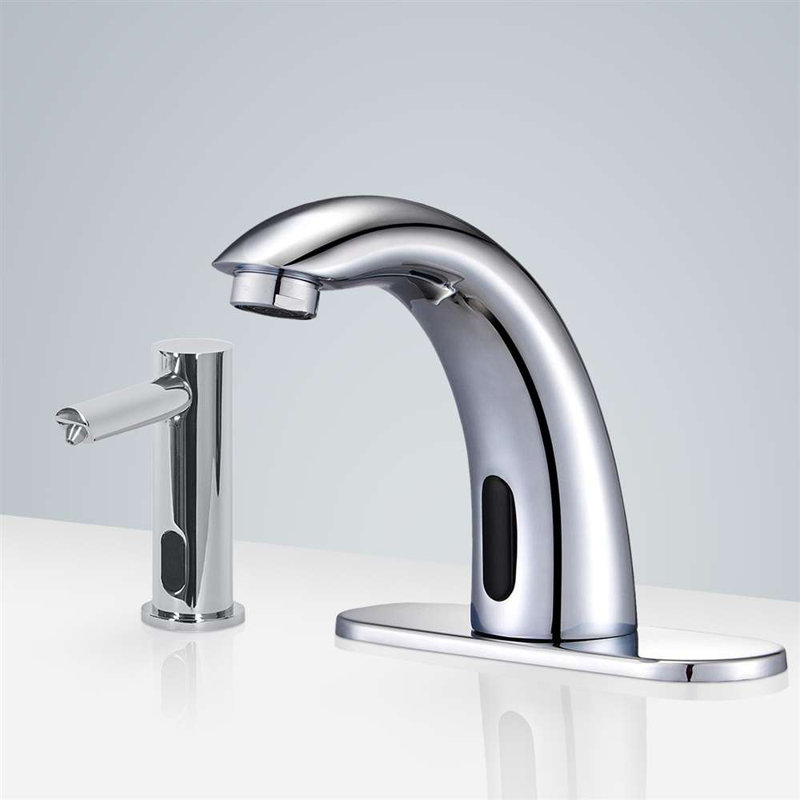 Robinet de salle de bain à un trou