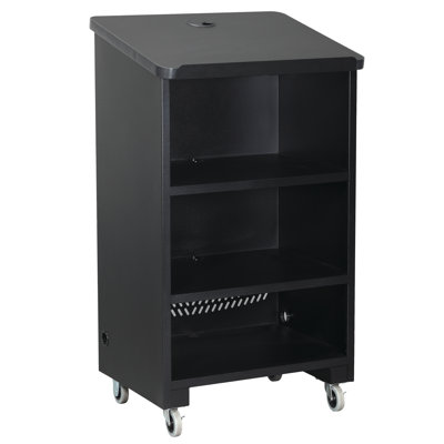 44.75'' Steel Full Podium with Wheels