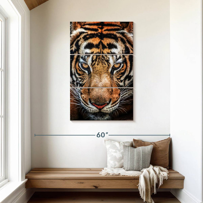 Tigre de Sibérie Brampt, H 45 po x l 28 po