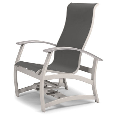 Askar Powder Coated Aluminum Outdoor Lounge Chair