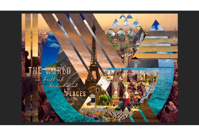 The World... Wallpaper, 300cm x 210cm