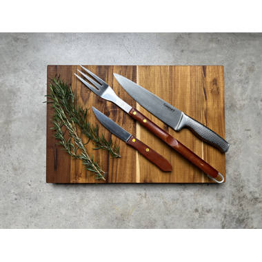 Teak Wood Cutting Board Set