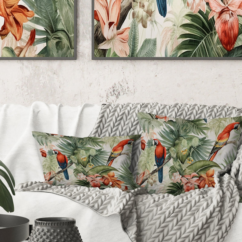 Coussin Parrot In Paradise I - Parrot