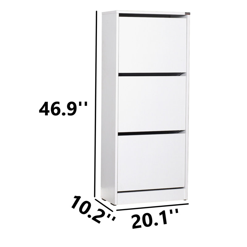 18 Pair Shoe Storage Cabinet