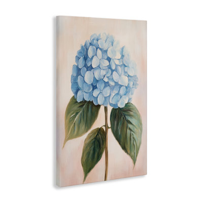 Baby Blue Hydrangea Canvas, design by Petal Prints Design