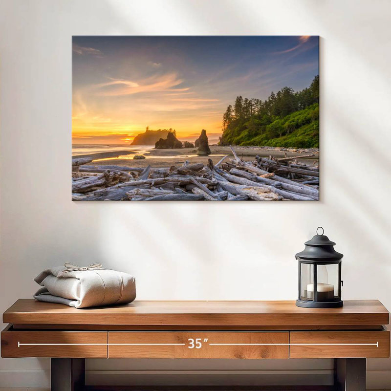 Alvord Logs In Olympic Park, 16" H x 24" W