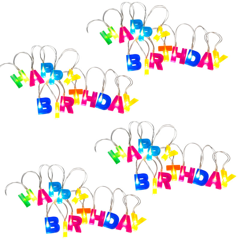 Benson Outdoor 5.1'' Battery Powered LED Novelty String Light