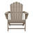 Outdoor Poly Adirondack Chair With Ottoman-1663237823
