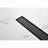 28 Inches Linear Shower Drain With Removable Cover, 304 Stainless Shower Drain  Included Hair Strainer And Leveling Feet