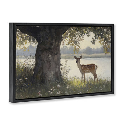 Chouette tachetée par Lake Floating Frame, design par Franklyn Gregory