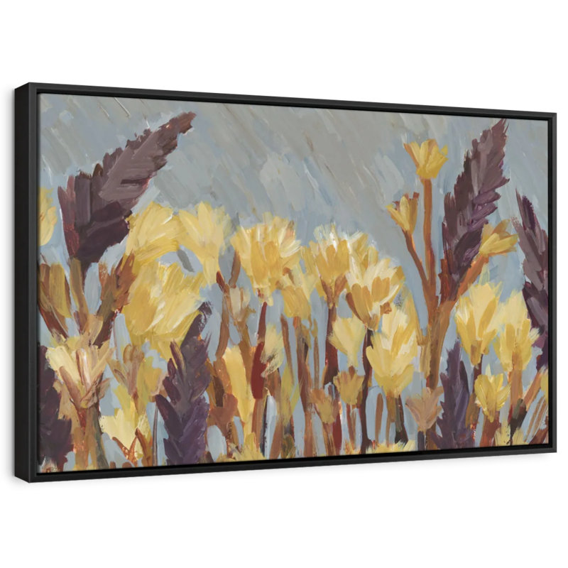 Impression sur toile Big Sur Blooms Flower Field II, H 9 po x l 13 po