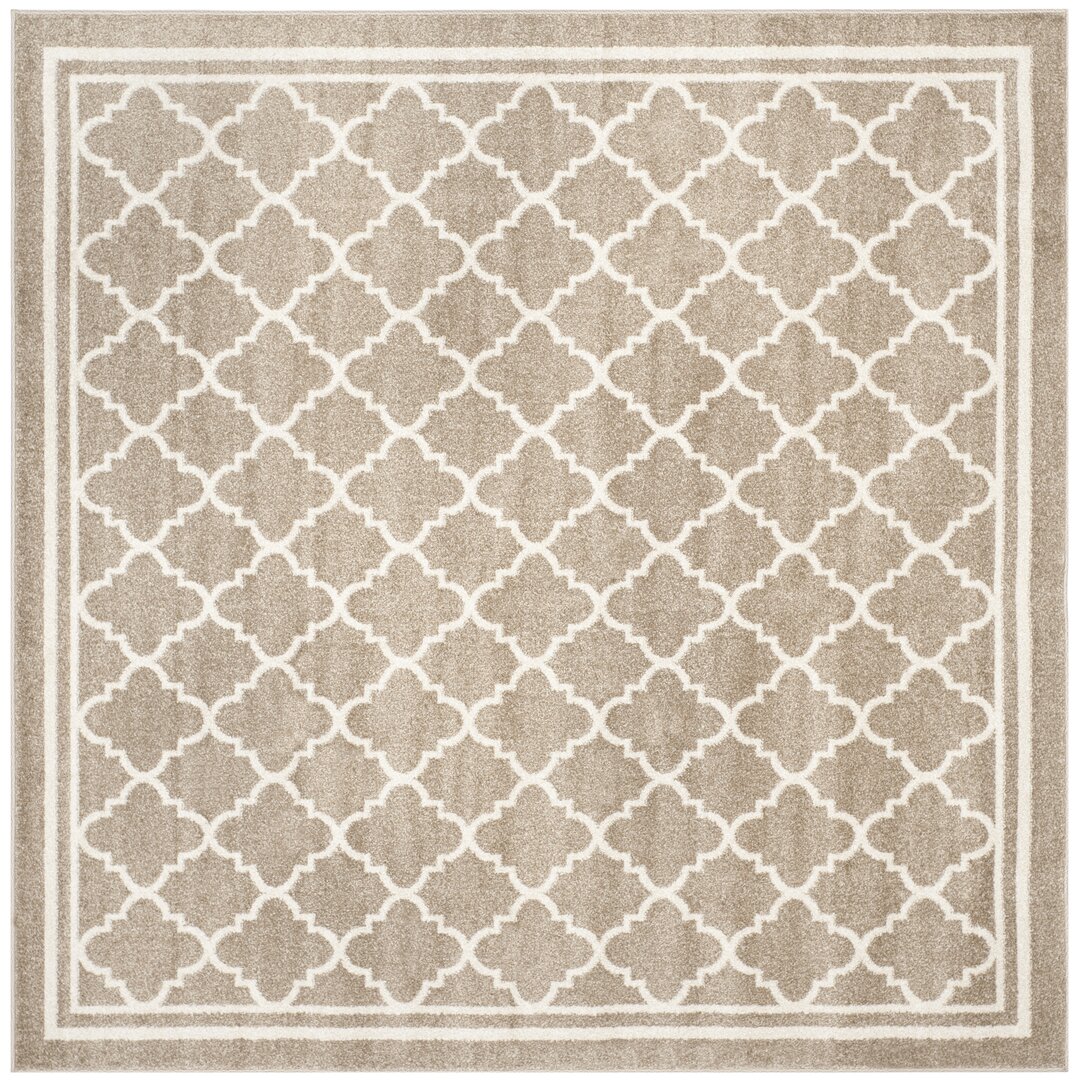 Teppich Dayana in Weizenbraun/Beige