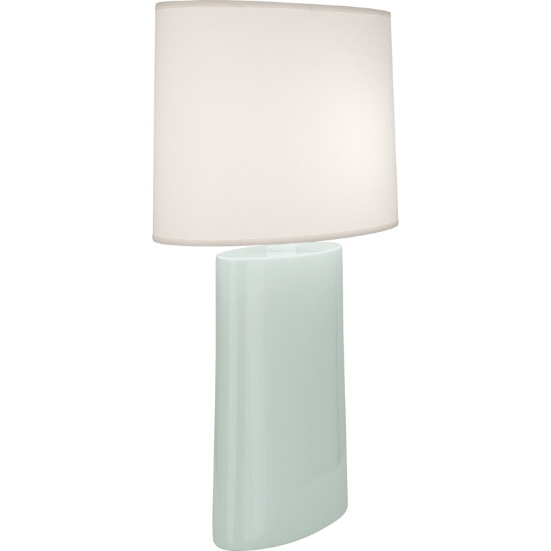 Victor Ceramic Table Lamp, Celadon