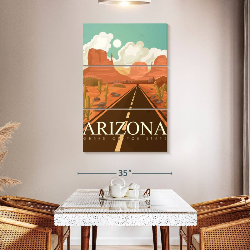 Alvord, Arizona, Grand Canyon State, H 32 po x l 20 po