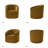 Altheimer Velvet Swivel Accent Chair-474468064