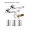 Raven Standard Latch Door Handle Pack