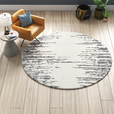 Tapis blanc / gris Knupp