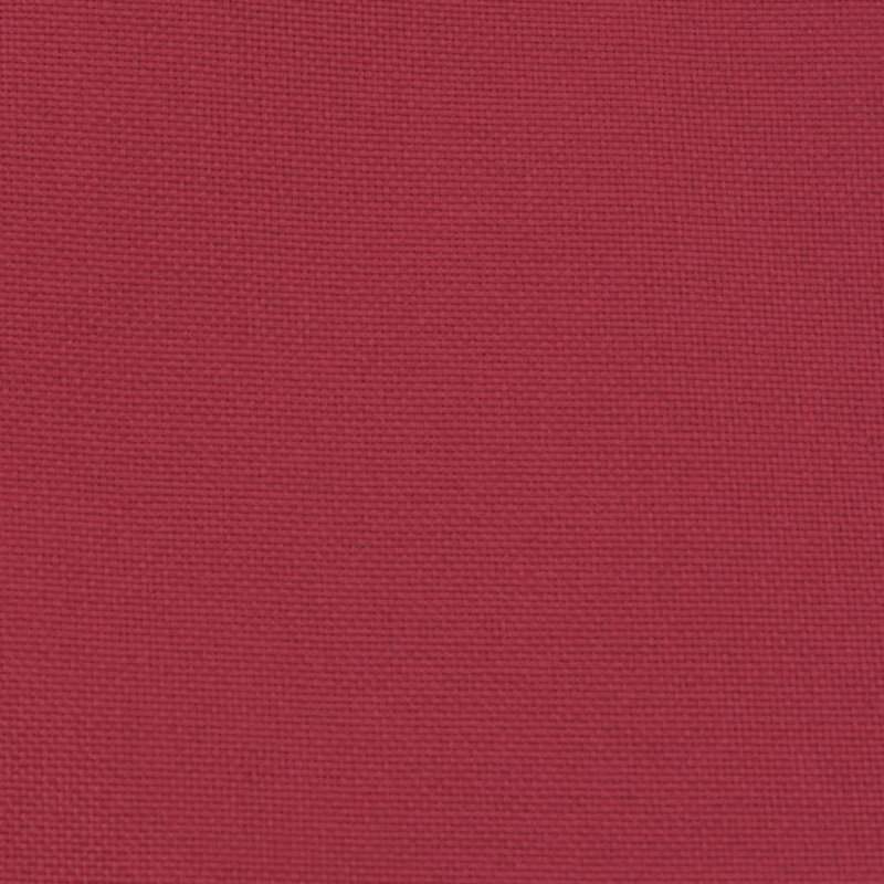 Fauteuil Winston Porter en tissu brun, Tissu rouge vin