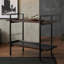 Chariot-bar industriel moderne avec roulettes et tablettes-1636319638