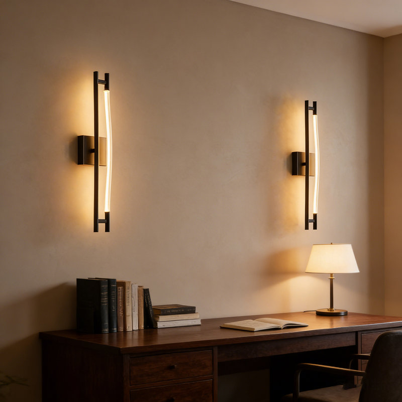 Modern 24.8In LED Wall Sconce Mounted Wall Light