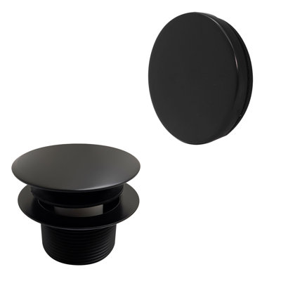 Drain de baignoire 1,5 "à gros bec avec plaque de débordement