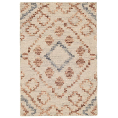 Kit Kemp x Annie Selke Jelly Roll Sky Handwoven Wool Rug