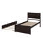 Lit plateforme avec lit gigogne-483959062