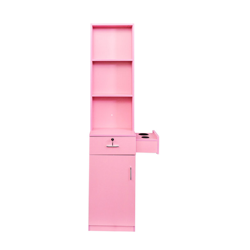 Kyric Compartment Makeup Organiser, Pink