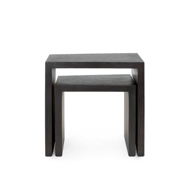 Lucy Nesting End Table, Espresso
