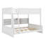 Lit double superposé au-dessus de grand lit double avec rangement-1984445421