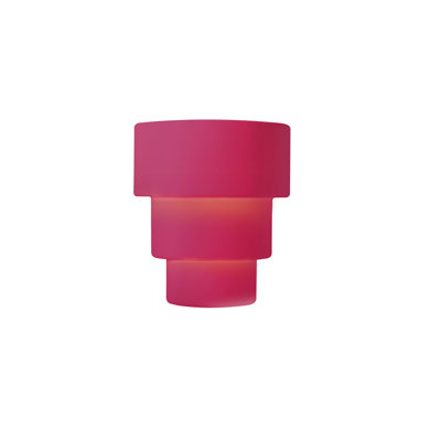 Grande applique murale pour terrasse Ambiance - Cerise - DEL dédiée