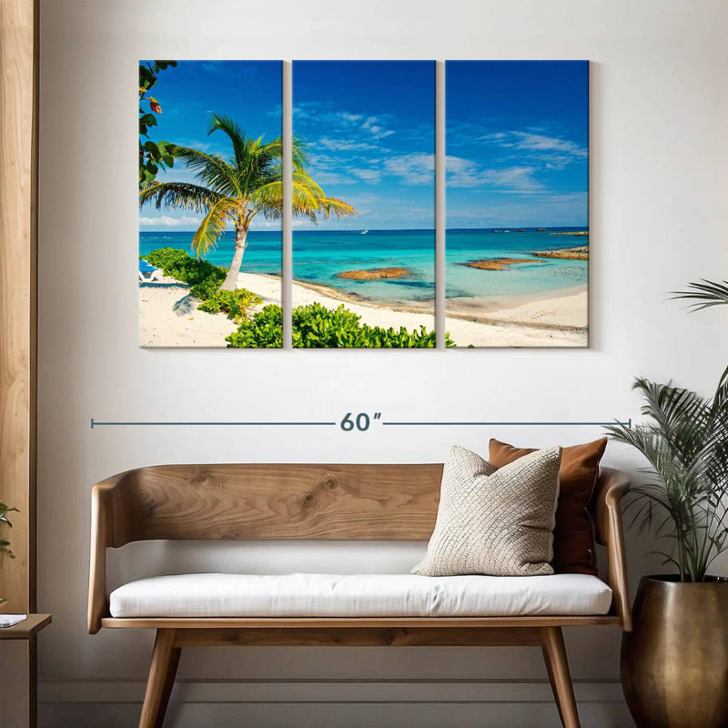 Gillard Great Stirrup Cay, 32" H x 50" W