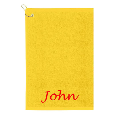 Cotton Embroidered Golf Towels Kitchen Towel