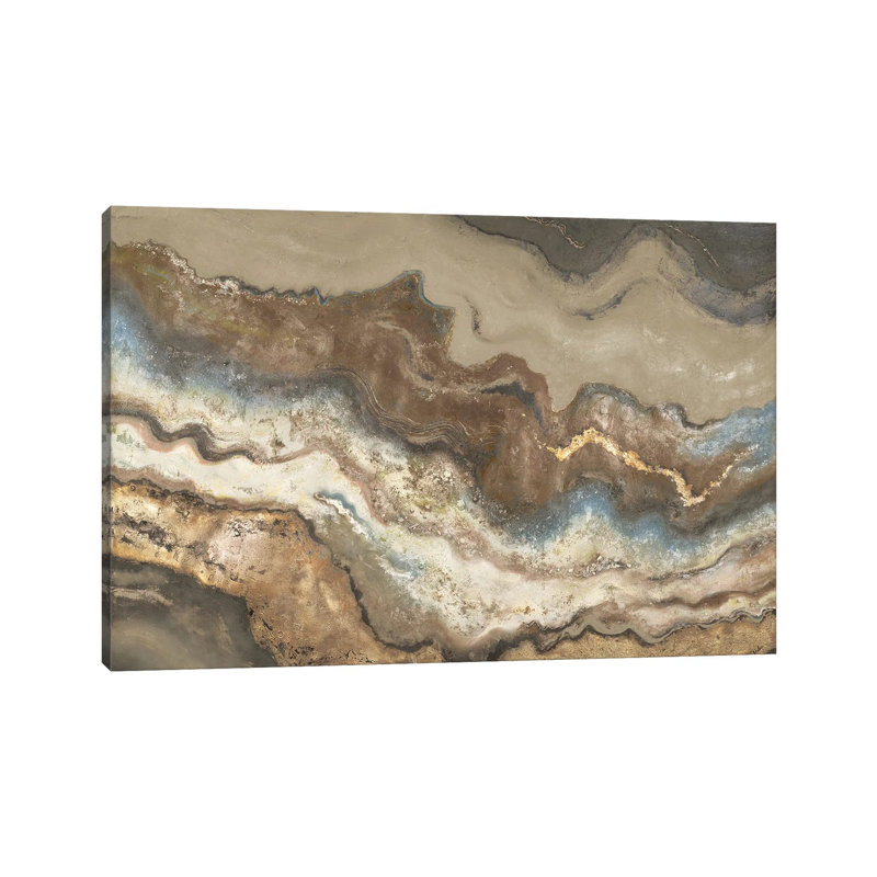 " Neutral Tierra " by Patricia Pinto, 18" H x 26" W x 1.5" D