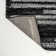 Mahit Modern Berber Stripe Black/Cream Rug