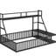 Lit en métal avec clôture, bureau et rangement pour la zone de lecture-1561108281