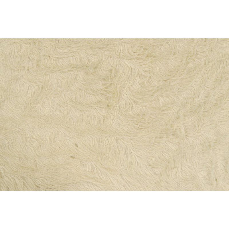 Rug & Kilim’S Large Cowhide Rug In Cream Tones
