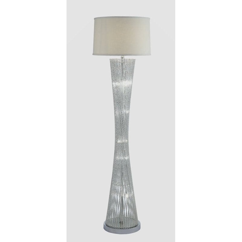 Urielle 63'' LED Column Floor Lamp