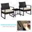 2 Seater Rattan Conversation Set-1816277180