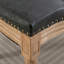 Faux Leather Upholstered Dining Chair Set with Nailed Head,  Tufted Back-1068963017