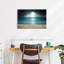 «La Digue Island Evening Sky», reproduction sur toile-1437820443