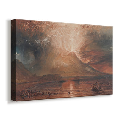 Vésuve dans Eruption-J.M.W. Toile tendue Turner-Gallery-c. 1817