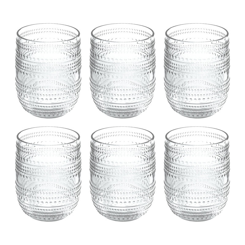 Verre à vin sans pied en acrylique Coridon - transparent - 15 oz, Transparent