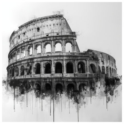 Édredon Roman Colosseum Illustration
