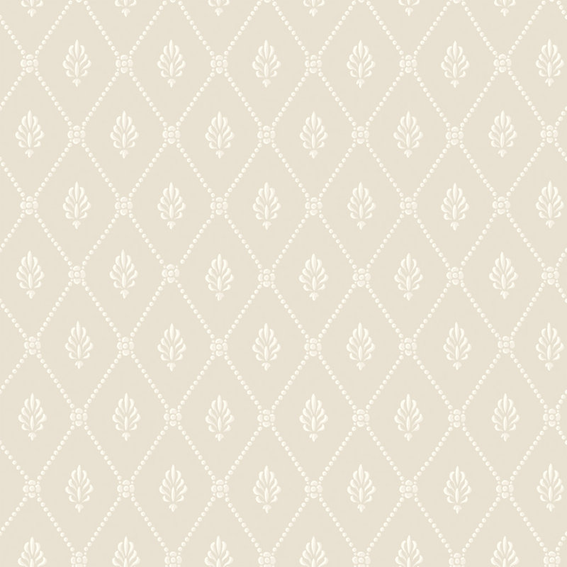 Anthology Alma Geometric Wallpaper Roll, Soft Gray